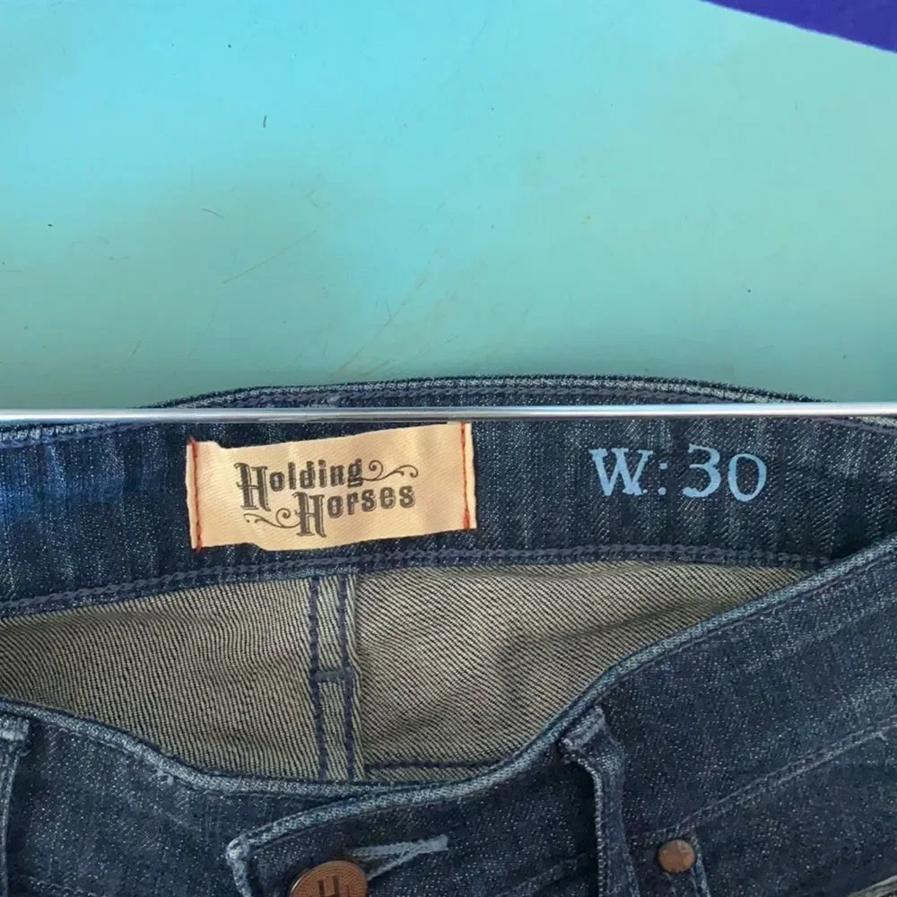 Anthro Holding Horses crop jeans size 30 EUC - Picture 3 of 8